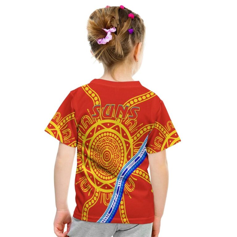 Australian Football League store - Loyal fans of Gold Coast Suns's Kid T-Shirt:vintage Australian Football League suit,uniform,apparel,shirts,merch,hoodie,jackets,shorts,sweatshirt,outfits,clothes