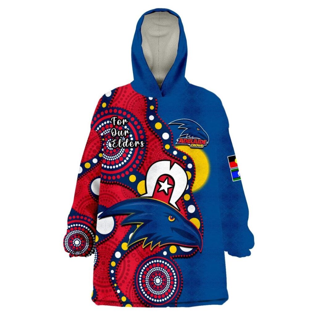 Australian Football League store - Loyal fans of Adelaide Football Club's Unisex Oodie,Kid Oodie:vintage Australian Football League suit,uniform,apparel,shirts,merch,hoodie,jackets,shorts,sweatshirt,outfits,clothes