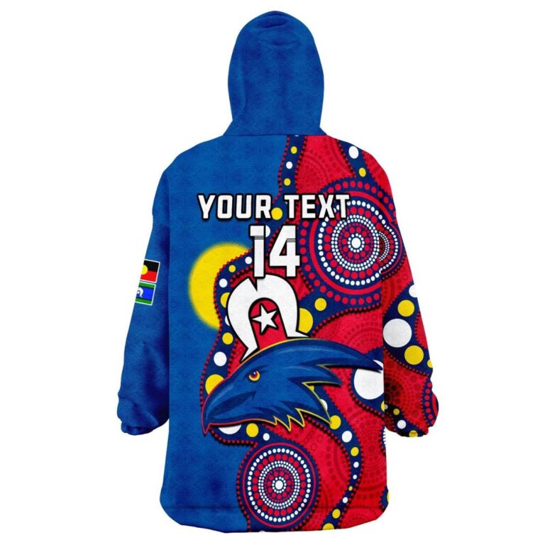 Australian Football League store - Loyal fans of Adelaide Football Club's Unisex Oodie,Kid Oodie:vintage Australian Football League suit,uniform,apparel,shirts,merch,hoodie,jackets,shorts,sweatshirt,outfits,clothes