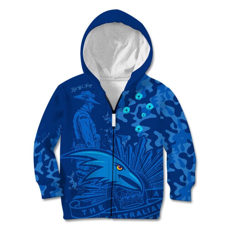 Australian Football League store - Loyal fans of Adelaide Football Club's Kid Hoodie,Kid Zip Hoodie:vintage Australian Football League suit,uniform,apparel,shirts,merch,hoodie,jackets,shorts,sweatshirt,outfits,clothes