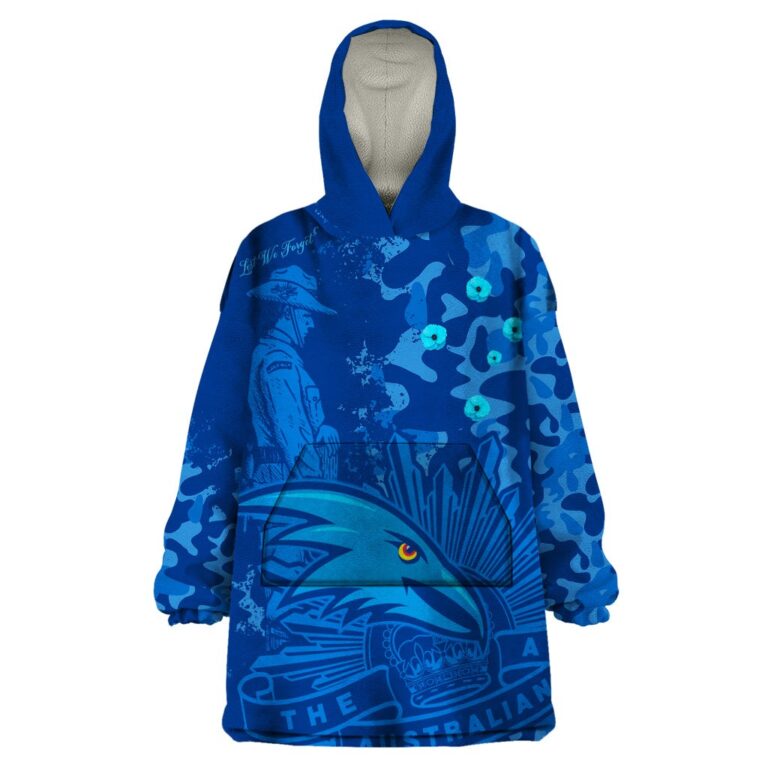 Australian Football League store - Loyal fans of Adelaide Football Club's Unisex Oodie,Kid Oodie:vintage Australian Football League suit,uniform,apparel,shirts,merch,hoodie,jackets,shorts,sweatshirt,outfits,clothes