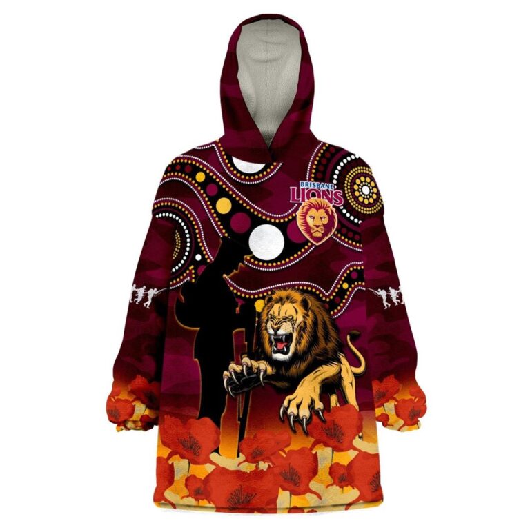 Australian Football League store - Loyal fans of Brisbane Lions's Unisex Oodie,Kid Oodie:vintage Australian Football League suit,uniform,apparel,shirts,merch,hoodie,jackets,shorts,sweatshirt,outfits,clothes