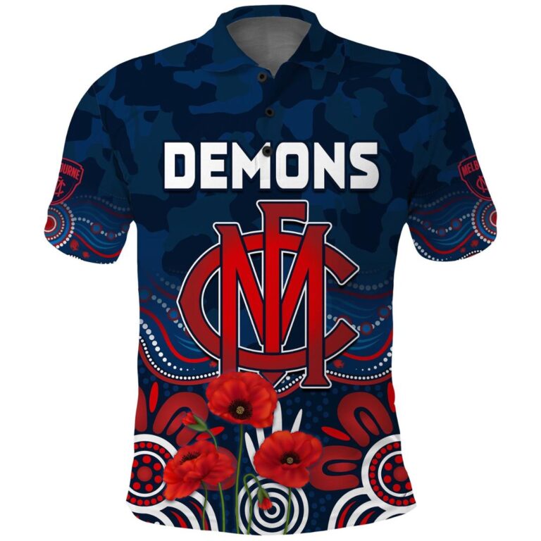 Australian Football League store - Loyal fans of Melbourne Demons's Unisex Polo Shirt:vintage Australian Football League suit,uniform,apparel,shirts,merch,hoodie,jackets,shorts,sweatshirt,outfits,clothes