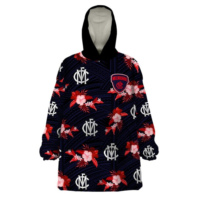 Australian Football League store - Loyal fans of Melbourne Football Club's Unisex Oodie,Kid Oodie:vintage Australian Football League suit,uniform,apparel,shirts,merch,hoodie,jackets,shorts,sweatshirt,outfits,clothes