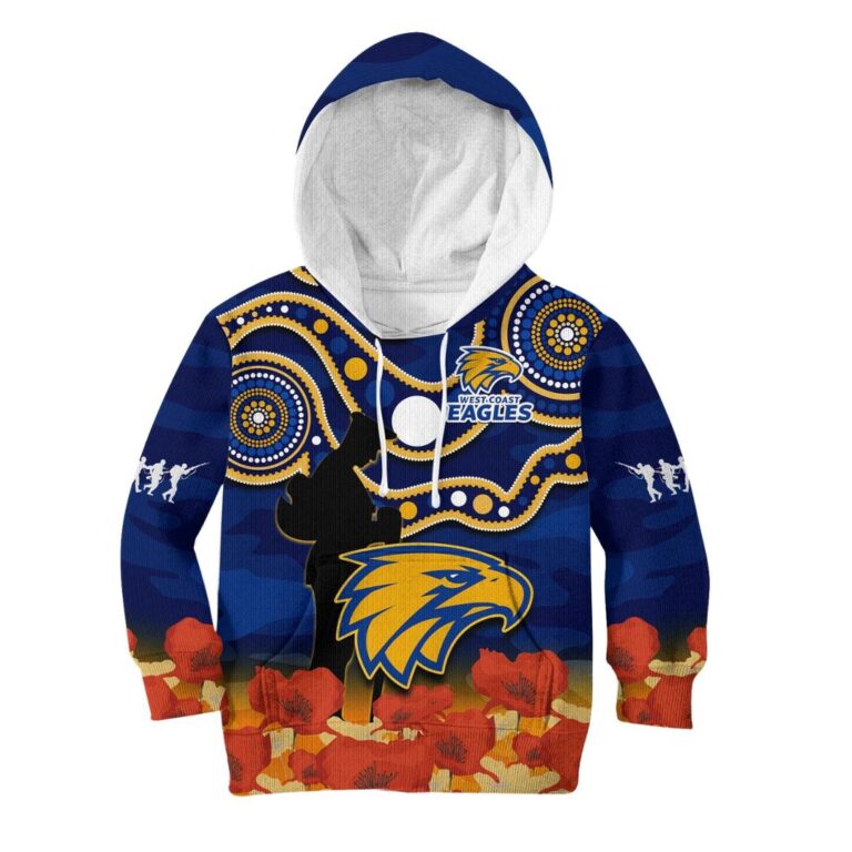 Australian Football League store - Loyal fans of West Coast Eagles's Kid Hoodie,Kid Zip Hoodie:vintage Australian Football League suit,uniform,apparel,shirts,merch,hoodie,jackets,shorts,sweatshirt,outfits,clothes