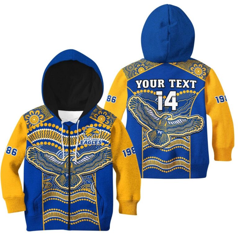 Australian Football League store - Loyal fans of West Coast Eagles's Kid Hoodie,Kid Zip Hoodie:vintage Australian Football League suit,uniform,apparel,shirts,merch,hoodie,jackets,shorts,sweatshirt,outfits,clothes