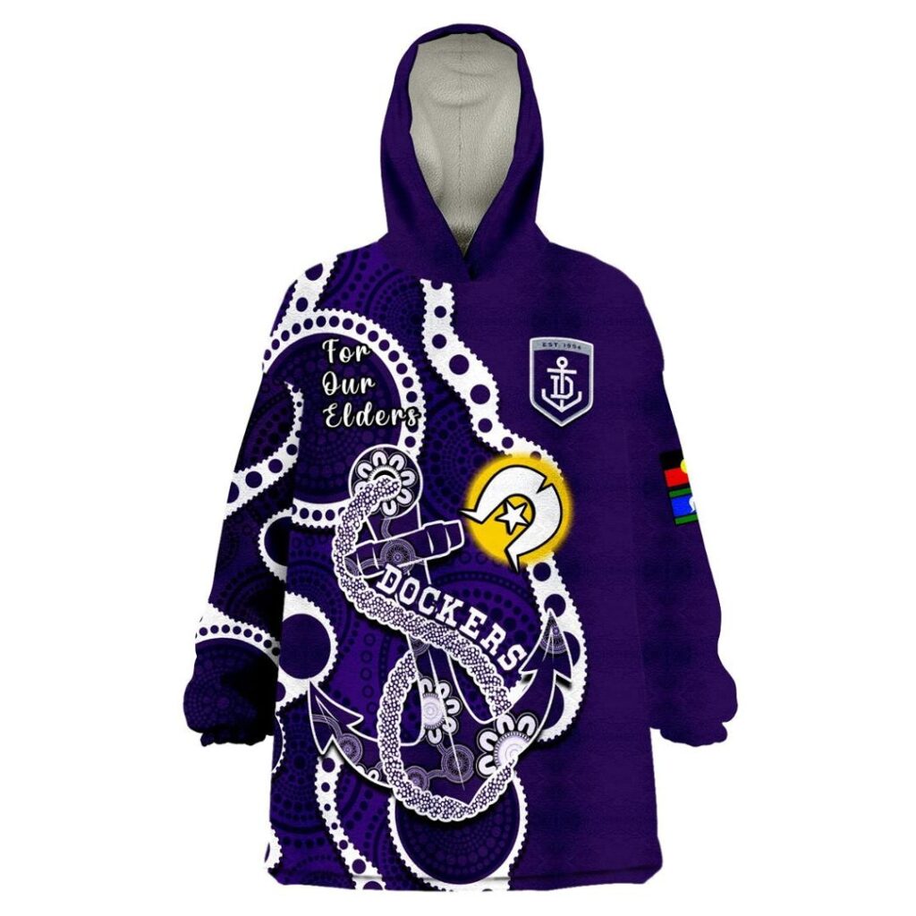 Australian Football League store - Loyal fans of Fremantle Football Club's Unisex Oodie,Kid Oodie:vintage Australian Football League suit,uniform,apparel,shirts,merch,hoodie,jackets,shorts,sweatshirt,outfits,clothes