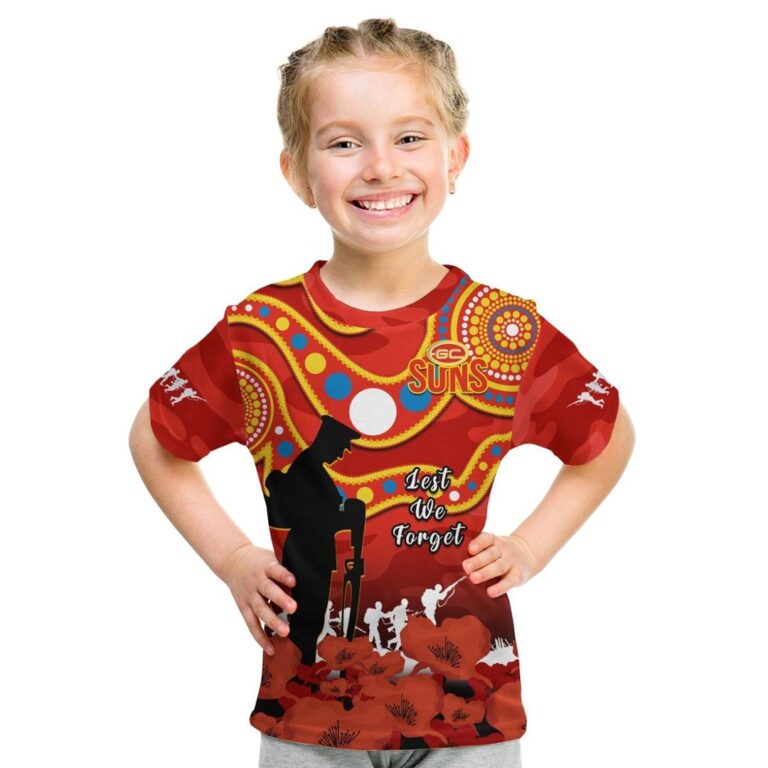 Australian Football League store - Loyal fans of Gold Coast Suns's Kid T-Shirt:vintage Australian Football League suit,uniform,apparel,shirts,merch,hoodie,jackets,shorts,sweatshirt,outfits,clothes