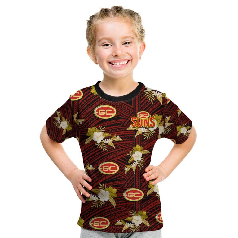 Australian Football League store - Loyal fans of Gold Coast Suns's Kid T-Shirt:vintage Australian Football League suit,uniform,apparel,shirts,merch,hoodie,jackets,shorts,sweatshirt,outfits,clothes