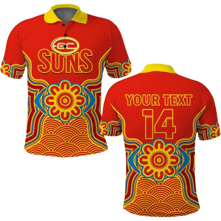 Australian Football League store - Loyal fans of Gold Coast Suns's Unisex Polo Shirt:vintage Australian Football League suit,uniform,apparel,shirts,merch,hoodie,jackets,shorts,sweatshirt,outfits,clothes