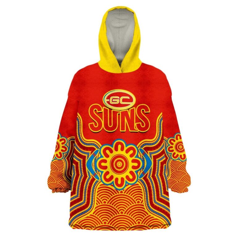 Australian Football League store - Loyal fans of Gold Coast Suns's Unisex Oodie,Kid Oodie:vintage Australian Football League suit,uniform,apparel,shirts,merch,hoodie,jackets,shorts,sweatshirt,outfits,clothes