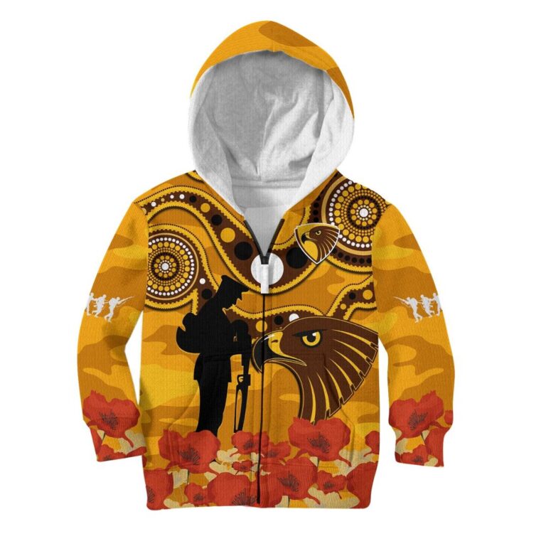 Australian Football League store - Loyal fans of Hawthorn Football Club's Kid Hoodie,Kid Zip Hoodie:vintage Australian Football League suit,uniform,apparel,shirts,merch,hoodie,jackets,shorts,sweatshirt,outfits,clothes