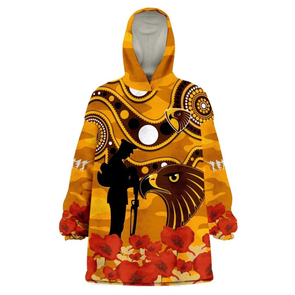 Australian Football League store - Loyal fans of Hawthorn Football Club's Unisex Oodie,Kid Oodie:vintage Australian Football League suit,uniform,apparel,shirts,merch,hoodie,jackets,shorts,sweatshirt,outfits,clothes