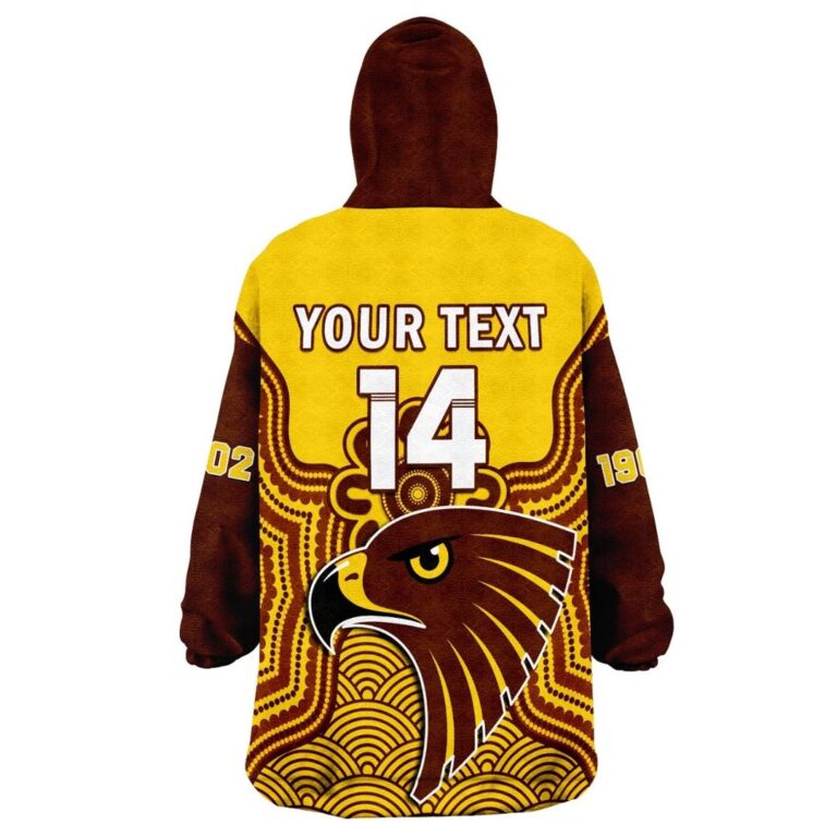 Australian Football League store - Loyal fans of Hawthorn Football Club's Unisex Oodie,Kid Oodie:vintage Australian Football League suit,uniform,apparel,shirts,merch,hoodie,jackets,shorts,sweatshirt,outfits,clothes