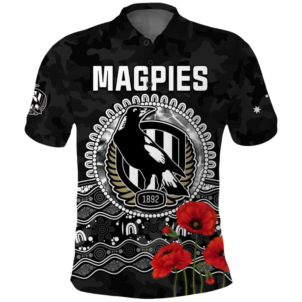 Australian Football League store - Loyal fans of Collingwood Magpies's Unisex Polo Shirt:vintage Australian Football League suit,uniform,apparel,shirts,merch,hoodie,jackets,shorts,sweatshirt,outfits,clothes