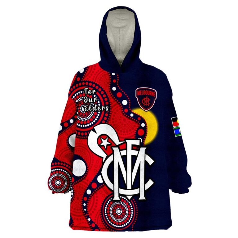 Australian Football League store - Loyal fans of Melbourne Football Club's Unisex Oodie,Kid Oodie:vintage Australian Football League suit,uniform,apparel,shirts,merch,hoodie,jackets,shorts,sweatshirt,outfits,clothes