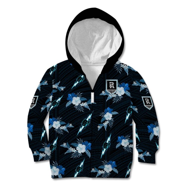 Australian Football League store - Loyal fans of Port Adelaide Football Club's Kid Hoodie,Kid Zip Hoodie:vintage Australian Football League suit,uniform,apparel,shirts,merch,hoodie,jackets,shorts,sweatshirt,outfits,clothes