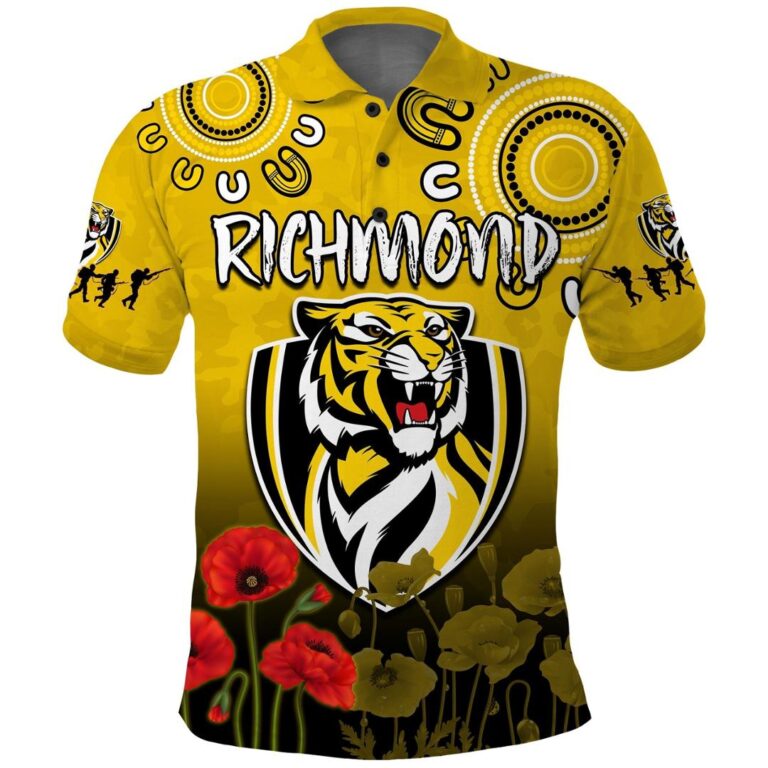 Australian Football League store - Loyal fans of Richmond Tigers's Unisex Polo Shirt:vintage Australian Football League suit,uniform,apparel,shirts,merch,hoodie,jackets,shorts,sweatshirt,outfits,clothes