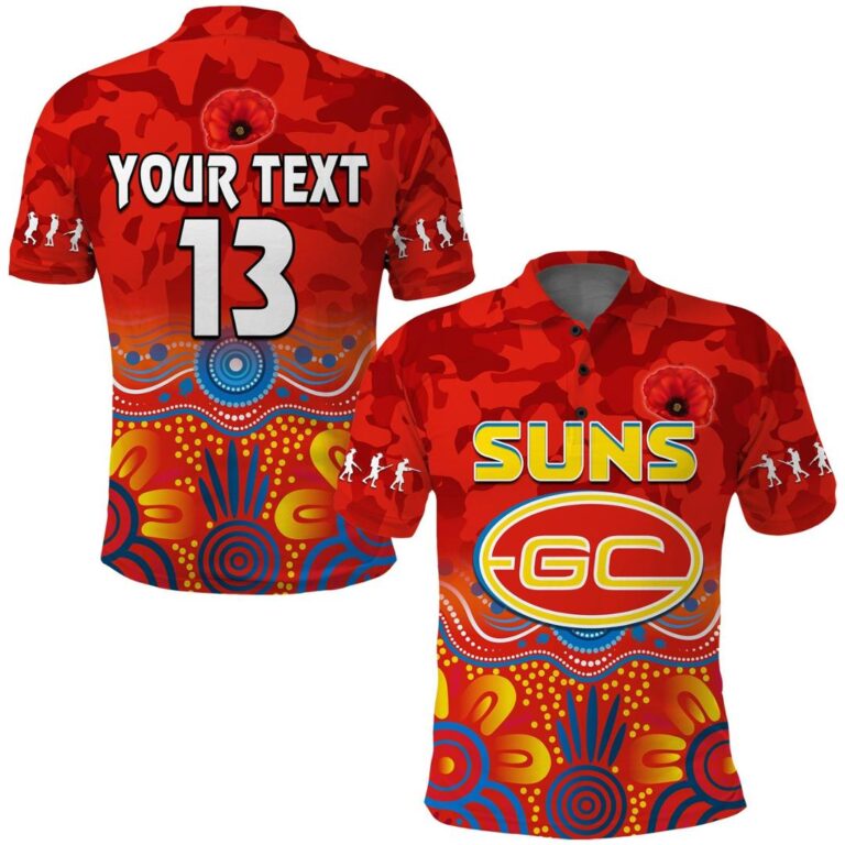 Australian Football League store - Loyal fans of Gold Coast Suns's Unisex Polo Shirt:vintage Australian Football League suit,uniform,apparel,shirts,merch,hoodie,jackets,shorts,sweatshirt,outfits,clothes