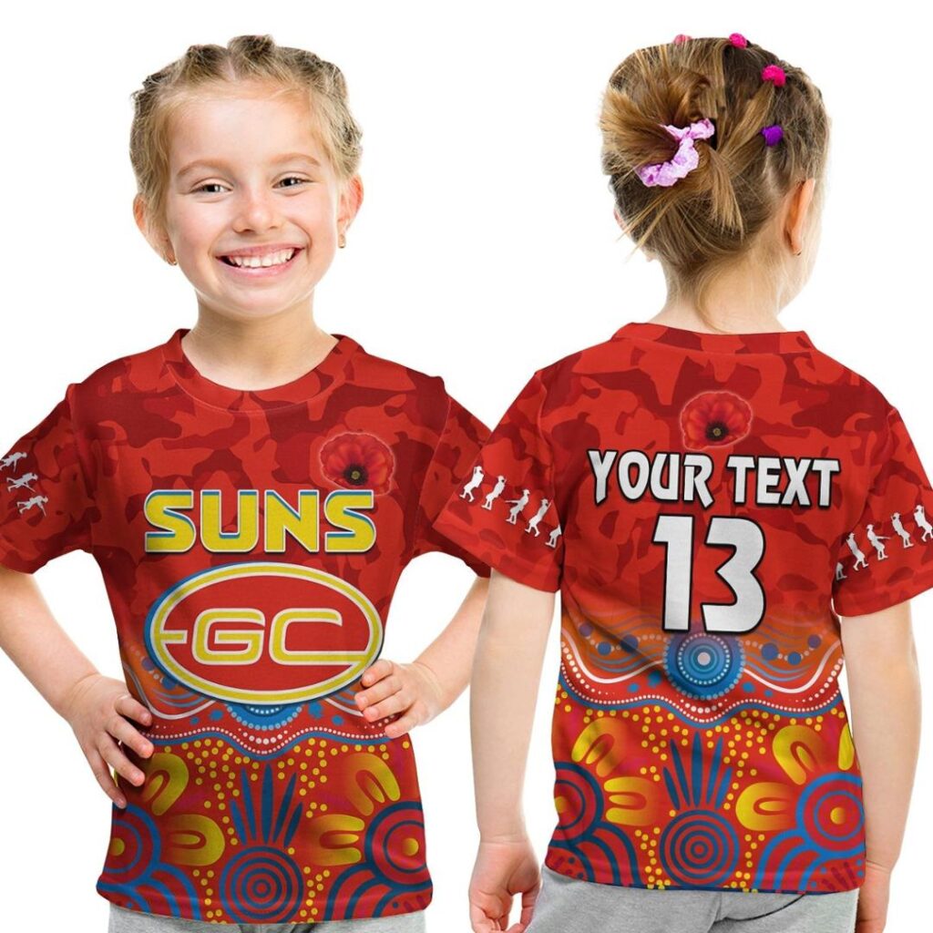 Australian Football League store - Loyal fans of Gold Coast Suns's Kid T-Shirt:vintage Australian Football League suit,uniform,apparel,shirts,merch,hoodie,jackets,shorts,sweatshirt,outfits,clothes