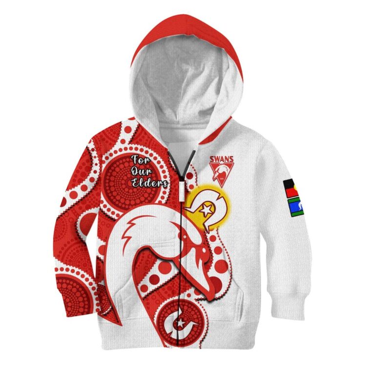 Australian Football League store - Loyal fans of Sydney Swans's Kid Hoodie,Kid Zip Hoodie:vintage Australian Football League suit,uniform,apparel,shirts,merch,hoodie,jackets,shorts,sweatshirt,outfits,clothes