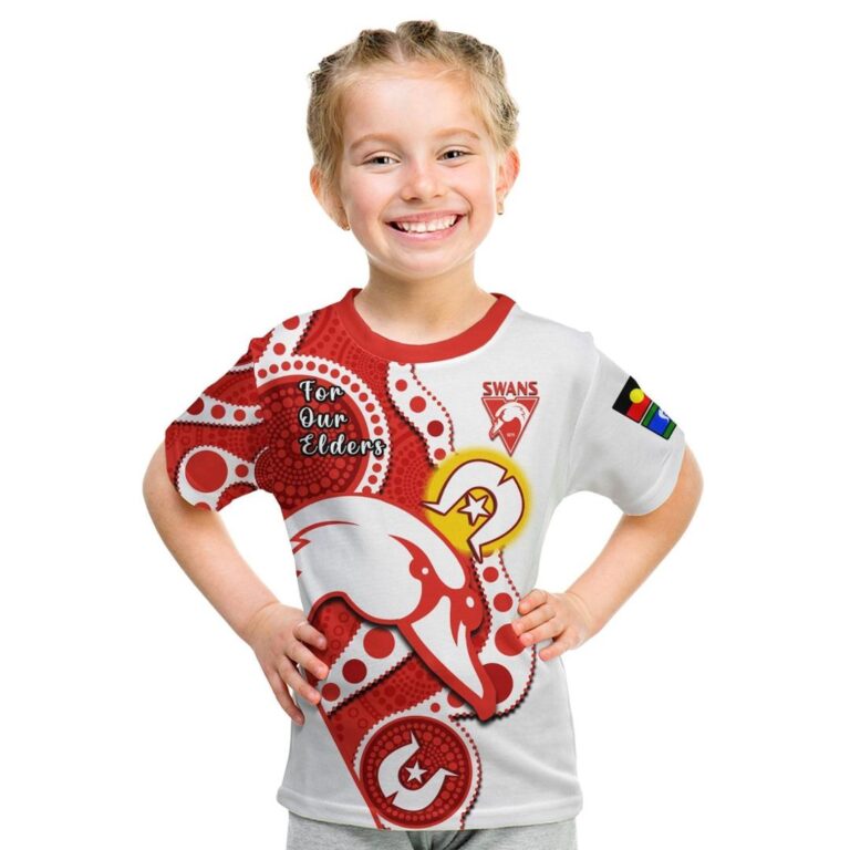 Australian Football League store - Loyal fans of Sydney Swans's Kid T-Shirt:vintage Australian Football League suit,uniform,apparel,shirts,merch,hoodie,jackets,shorts,sweatshirt,outfits,clothes