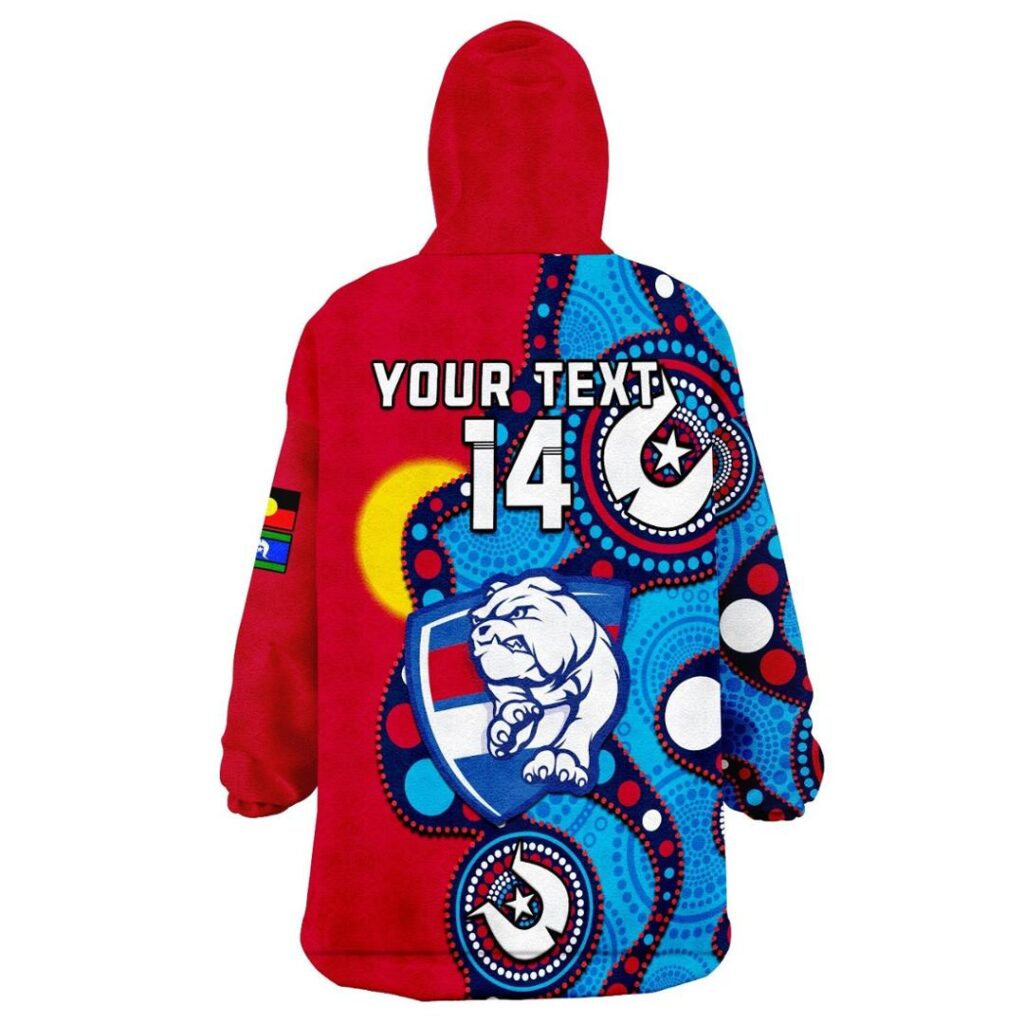 Australian Football League store - Loyal fans of Western Bulldogs's Unisex Oodie,Kid Oodie:vintage Australian Football League suit,uniform,apparel,shirts,merch,hoodie,jackets,shorts,sweatshirt,outfits,clothes