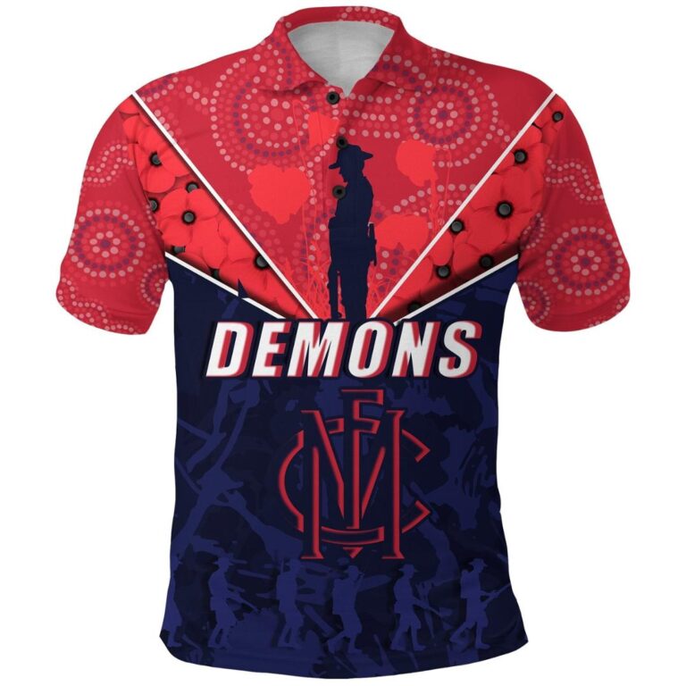 Australian Football League store - Loyal fans of Melbourne Demons's Unisex Polo Shirt:vintage Australian Football League suit,uniform,apparel,shirts,merch,hoodie,jackets,shorts,sweatshirt,outfits,clothes