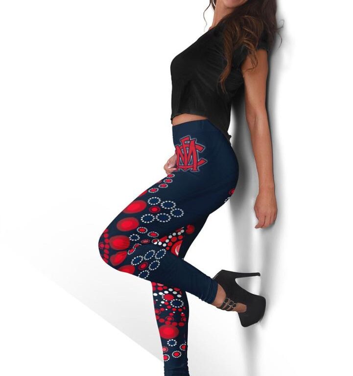 Australian Football League store - Loyal fans of Melbourne Demons's Leggings:vintage Australian Football League suit,uniform,apparel,shirts,merch,hoodie,jackets,shorts,sweatshirt,outfits,clothes