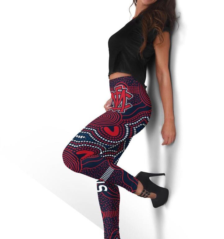 Australian Football League store - Loyal fans of Melbourne Demons's Leggings:vintage Australian Football League suit,uniform,apparel,shirts,merch,hoodie,jackets,shorts,sweatshirt,outfits,clothes