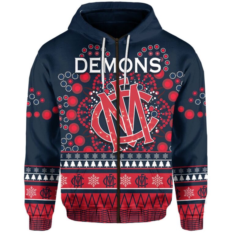 Australian Football League store - Loyal fans of Melbourne Football Club's Unisex Zip Hoodie:vintage Australian Football League suit,uniform,apparel,shirts,merch,hoodie,jackets,shorts,sweatshirt,outfits,clothes