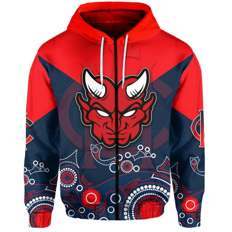 Australian Football League store - Loyal fans of Melbourne Football Club's Unisex Zip Hoodie:vintage Australian Football League suit,uniform,apparel,shirts,merch,hoodie,jackets,shorts,sweatshirt,outfits,clothes