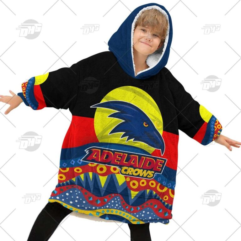 Australian Football League store - Loyal fans of Adelaide Football Club's Unisex Oodie,Kid Oodie:vintage Australian Football League suit,uniform,apparel,shirts,merch,hoodie,jackets,shorts,sweatshirt,outfits,clothes
