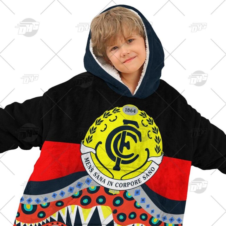 Australian Football League store - Loyal fans of Carlton Football Club's Unisex Oodie,Kid Oodie:vintage Australian Football League suit,uniform,apparel,shirts,merch,hoodie,jackets,shorts,sweatshirt,outfits,clothes