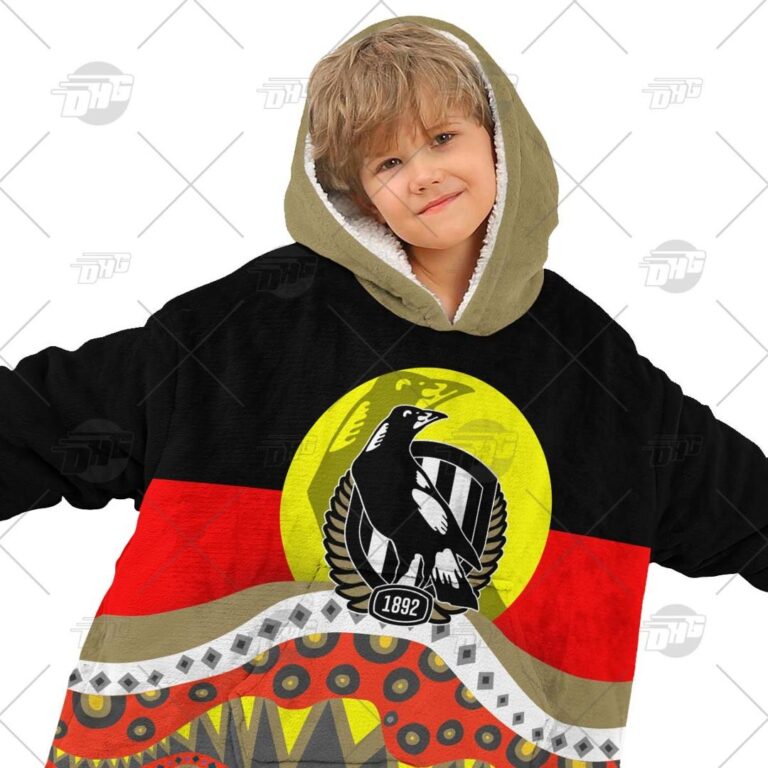 Australian Football League store - Loyal fans of Collingwood Football Club's Unisex Oodie,Kid Oodie:vintage Australian Football League suit,uniform,apparel,shirts,merch,hoodie,jackets,shorts,sweatshirt,outfits,clothes