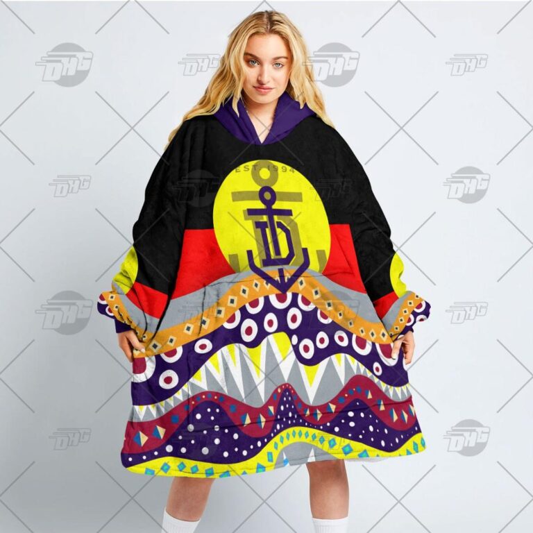 Australian Football League store - Loyal fans of Fremantle Football Club's Unisex Oodie,Kid Oodie:vintage Australian Football League suit,uniform,apparel,shirts,merch,hoodie,jackets,shorts,sweatshirt,outfits,clothes