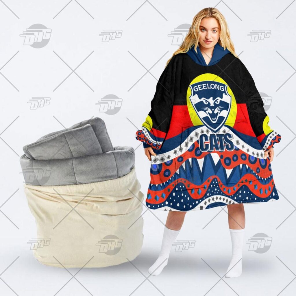 Australian Football League store - Loyal fans of Geelong Football Club's Unisex Oodie,Kid Oodie:vintage Australian Football League suit,uniform,apparel,shirts,merch,hoodie,jackets,shorts,sweatshirt,outfits,clothes