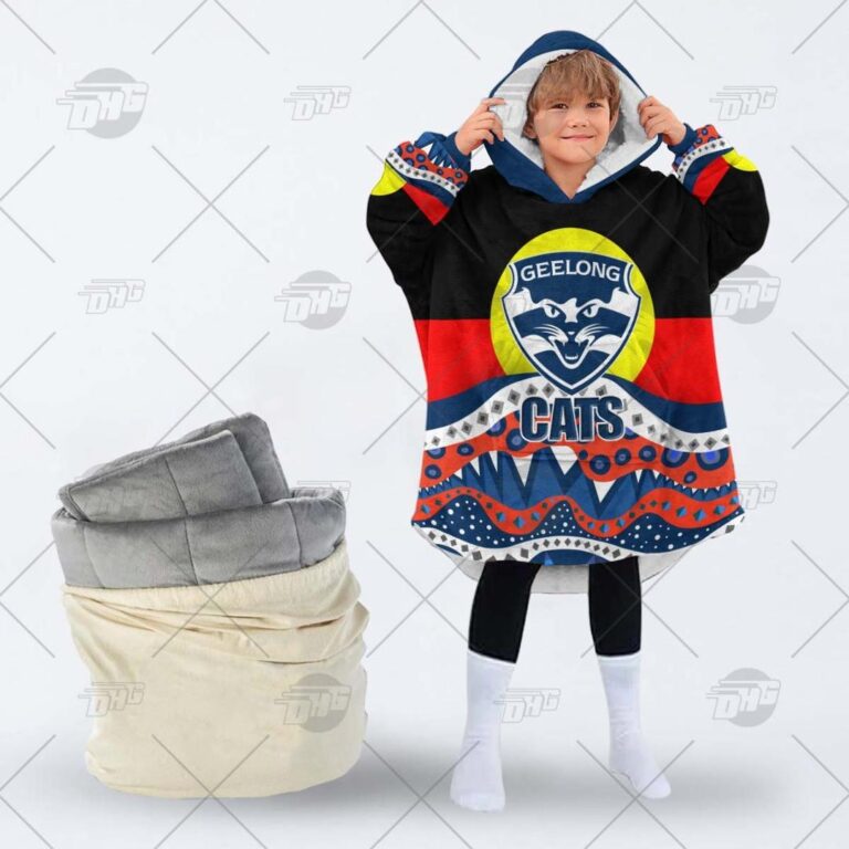 Australian Football League store - Loyal fans of Geelong Football Club's Unisex Oodie,Kid Oodie:vintage Australian Football League suit,uniform,apparel,shirts,merch,hoodie,jackets,shorts,sweatshirt,outfits,clothes