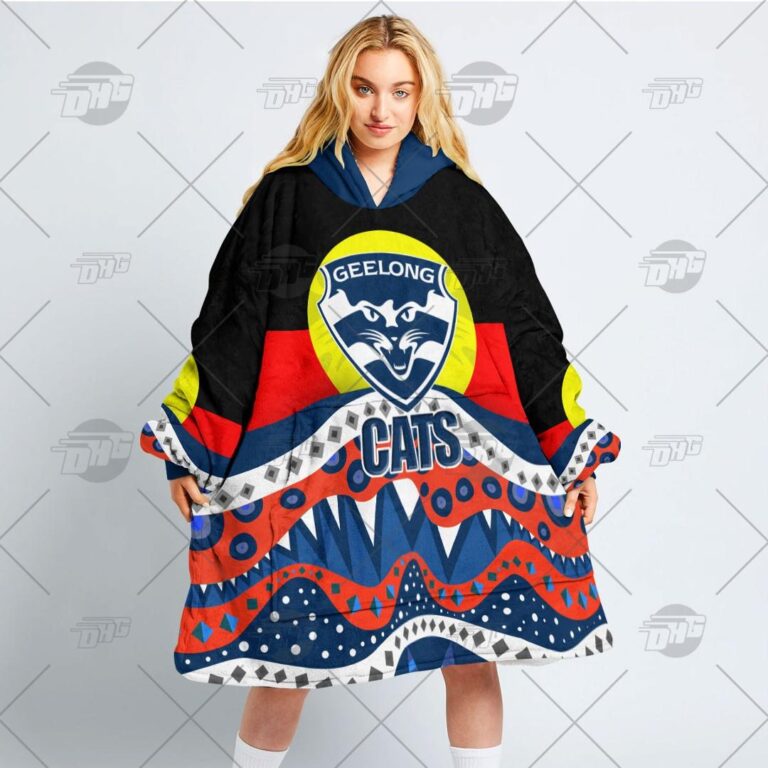 Australian Football League store - Loyal fans of Geelong Football Club's Unisex Oodie,Kid Oodie:vintage Australian Football League suit,uniform,apparel,shirts,merch,hoodie,jackets,shorts,sweatshirt,outfits,clothes