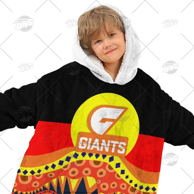 Australian Football League store - Loyal fans of Greater Western Sydney Giants's Unisex Oodie,Kid Oodie:vintage Australian Football League suit,uniform,apparel,shirts,merch,hoodie,jackets,shorts,sweatshirt,outfits,clothes