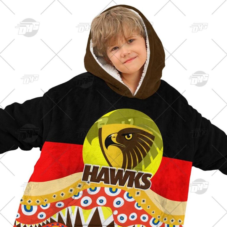 Australian Football League store - Loyal fans of Hawthorn Football Club's Unisex Oodie,Kid Oodie:vintage Australian Football League suit,uniform,apparel,shirts,merch,hoodie,jackets,shorts,sweatshirt,outfits,clothes