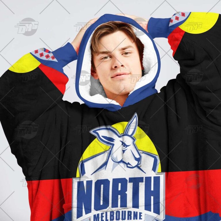 Australian Football League store - Loyal fans of North Melbourne Football Club's Unisex Oodie,Kid Oodie:vintage Australian Football League suit,uniform,apparel,shirts,merch,hoodie,jackets,shorts,sweatshirt,outfits,clothes