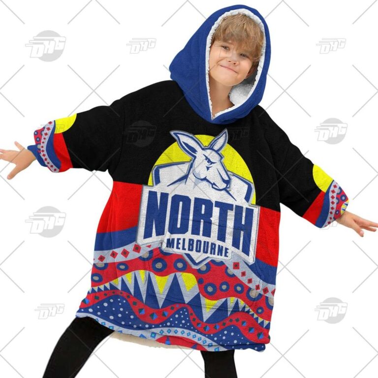 Australian Football League store - Loyal fans of North Melbourne Football Club's Unisex Oodie,Kid Oodie:vintage Australian Football League suit,uniform,apparel,shirts,merch,hoodie,jackets,shorts,sweatshirt,outfits,clothes