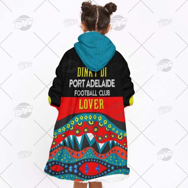 Australian Football League store - Loyal fans of Port Adelaide Football Club's Unisex Oodie,Kid Oodie:vintage Australian Football League suit,uniform,apparel,shirts,merch,hoodie,jackets,shorts,sweatshirt,outfits,clothes