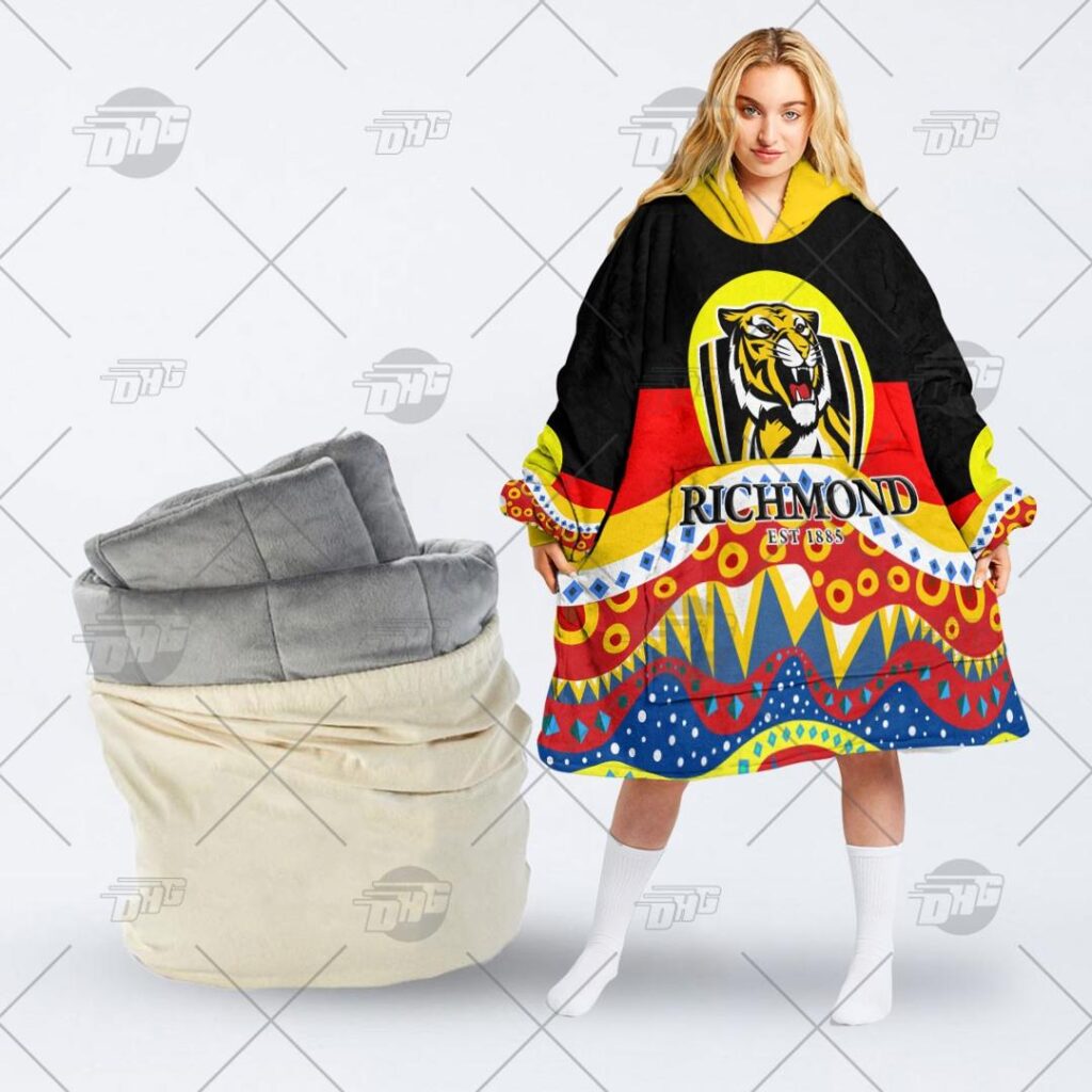 Australian Football League store - Loyal fans of Richmond Football Club's Unisex Oodie,Kid Oodie:vintage Australian Football League suit,uniform,apparel,shirts,merch,hoodie,jackets,shorts,sweatshirt,outfits,clothes