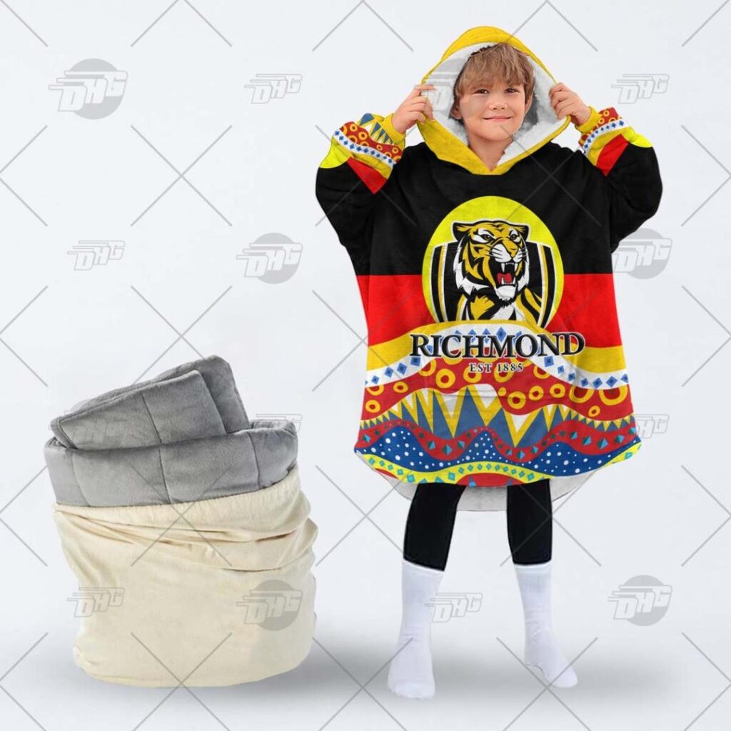 Australian Football League store - Loyal fans of Richmond Football Club's Unisex Oodie,Kid Oodie:vintage Australian Football League suit,uniform,apparel,shirts,merch,hoodie,jackets,shorts,sweatshirt,outfits,clothes