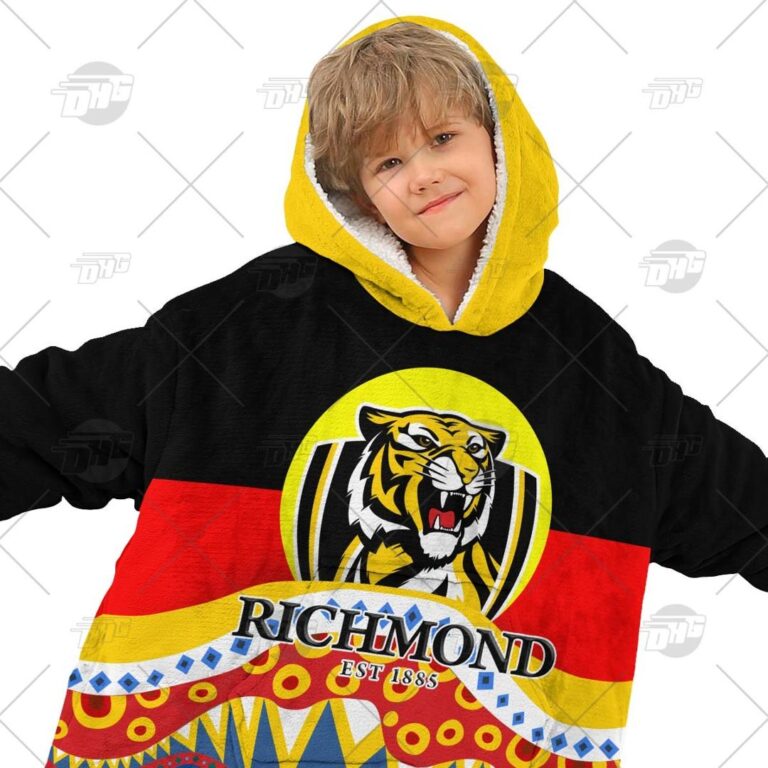 Australian Football League store - Loyal fans of Richmond Football Club's Unisex Oodie,Kid Oodie:vintage Australian Football League suit,uniform,apparel,shirts,merch,hoodie,jackets,shorts,sweatshirt,outfits,clothes