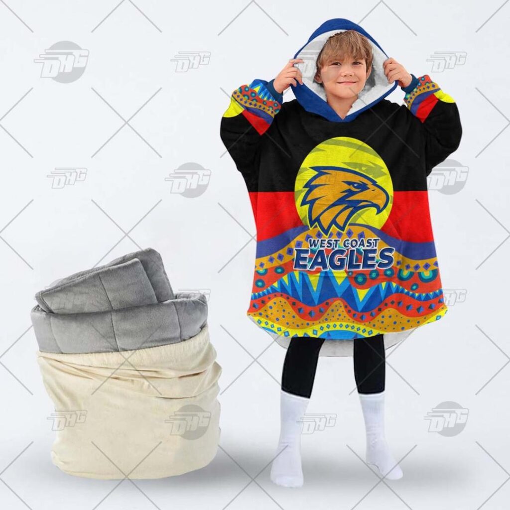 Australian Football League store - Loyal fans of West Coast Eagles's Unisex Oodie,Kid Oodie:vintage Australian Football League suit,uniform,apparel,shirts,merch,hoodie,jackets,shorts,sweatshirt,outfits,clothes