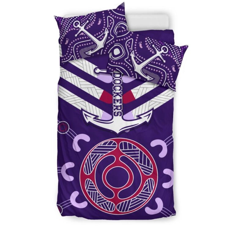 Australian Football League store - Loyal fans of Fremantle Football Club's Bedding Duvet Cover + 1/2 Pillow Cases:vintage Australian Football League suit,uniform,apparel,shirts,merch,hoodie,jackets,shorts,sweatshirt,outfits,clothes