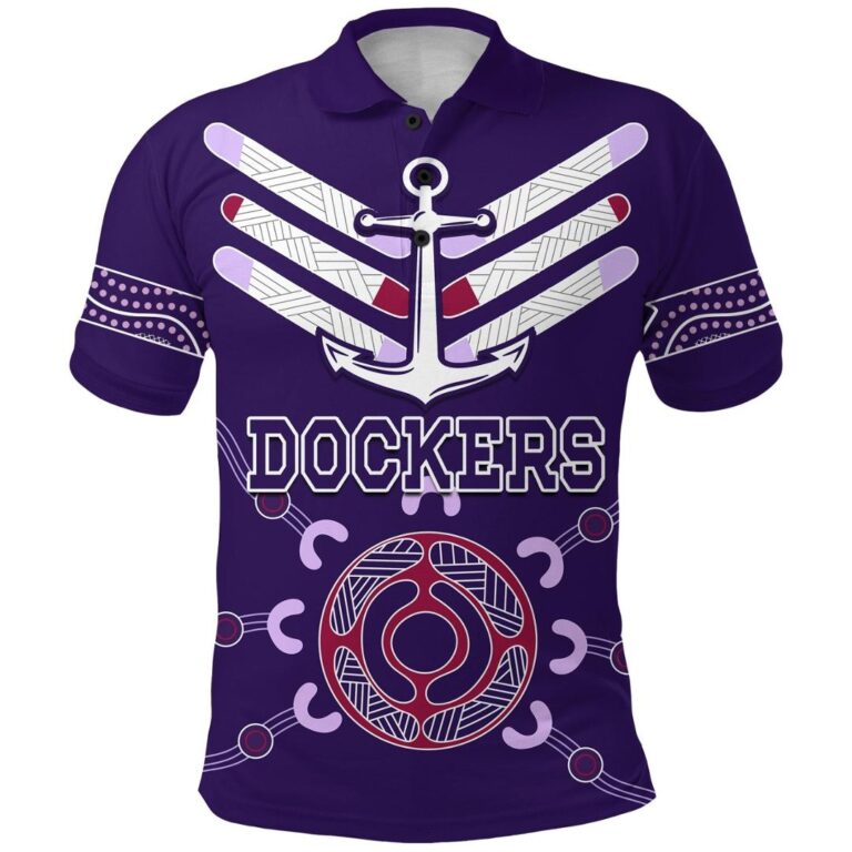 Australian Football League store - Loyal fans of Fremantle Dockers's Unisex Polo Shirt:vintage Australian Football League suit,uniform,apparel,shirts,merch,hoodie,jackets,shorts,sweatshirt,outfits,clothes